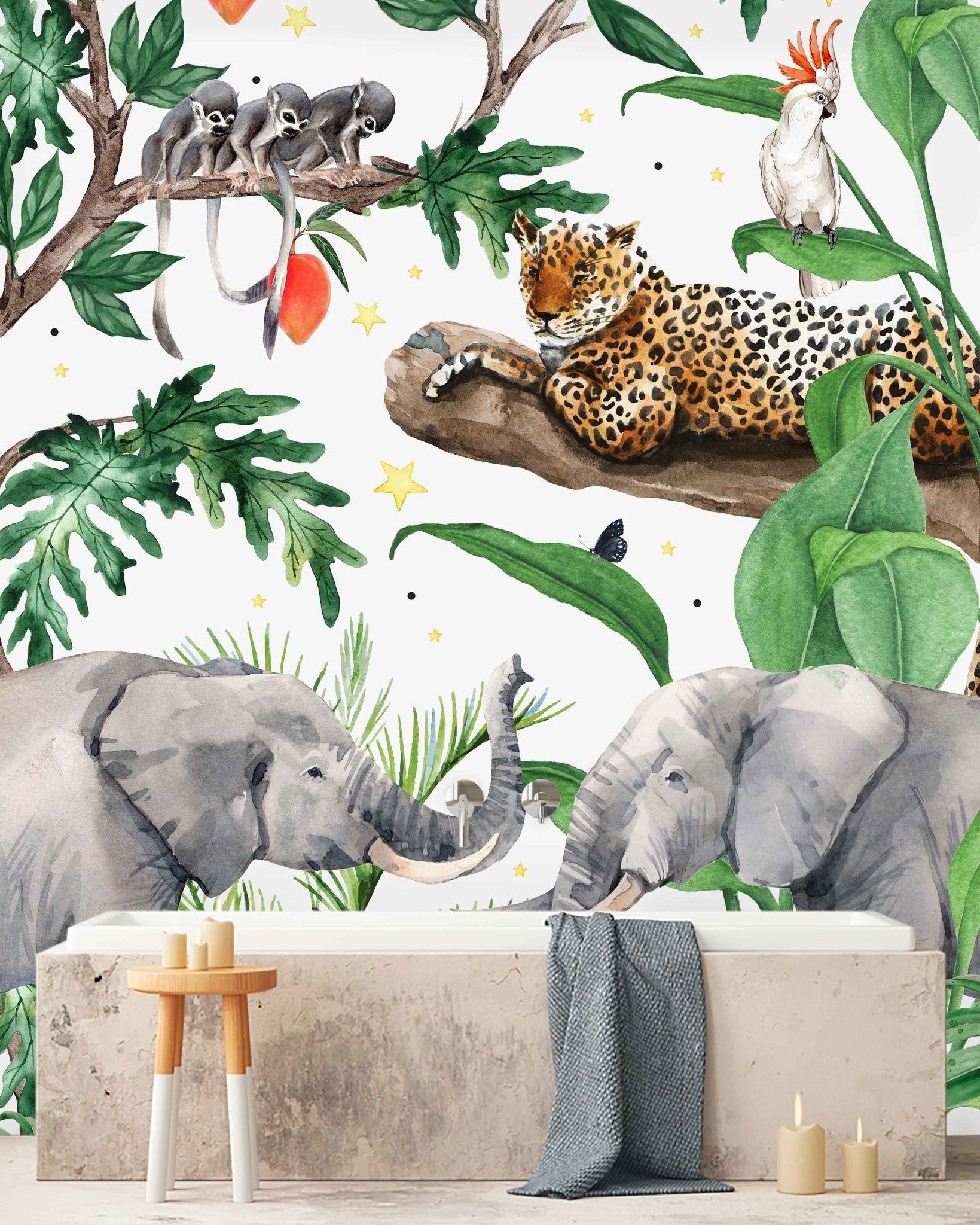 Creative Lab Amsterdam Ravi Wallpaper Mural-Beaumonde