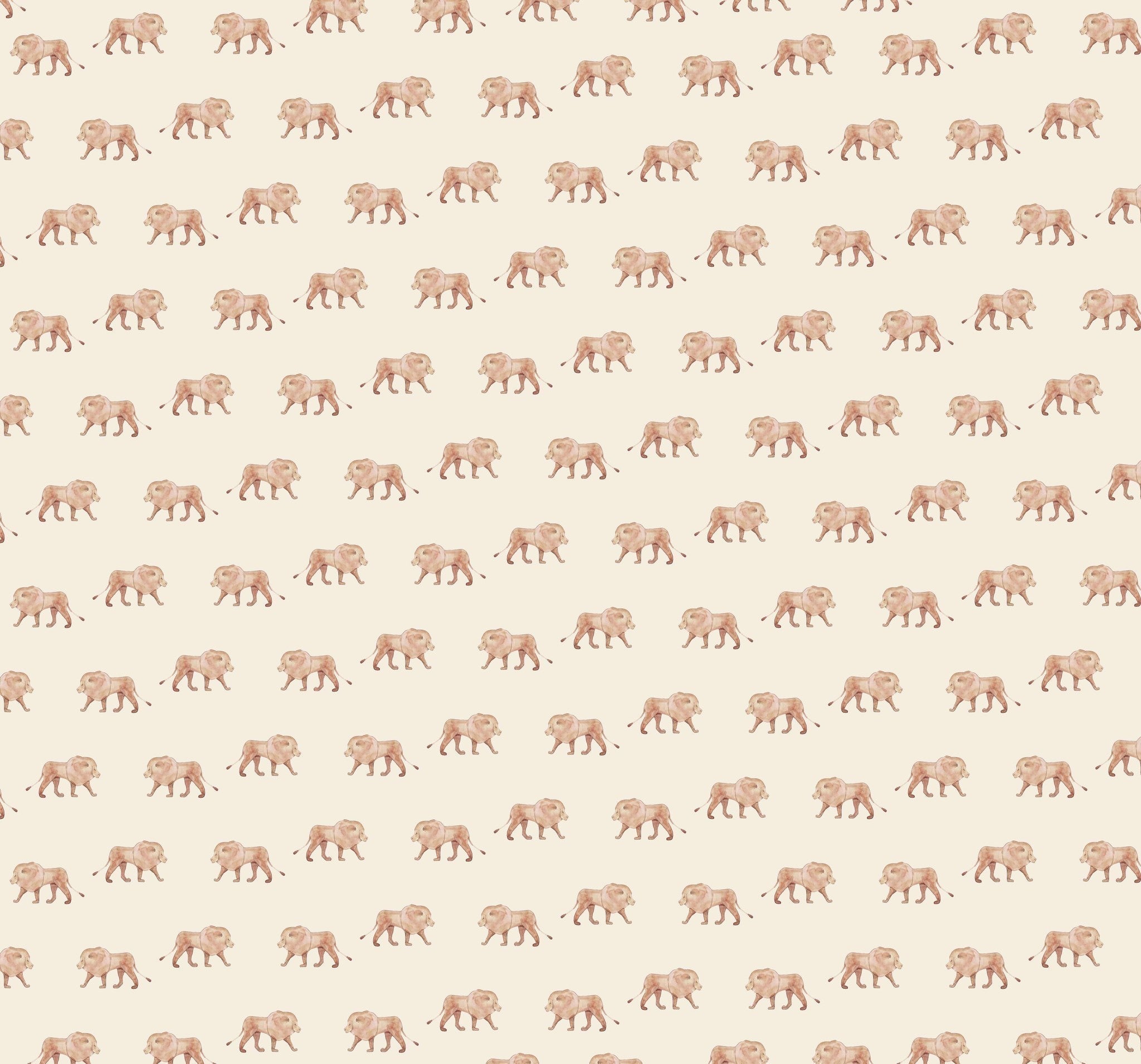 Creative Lab Amsterdam Safari King Wallpaper Mural-Beaumonde