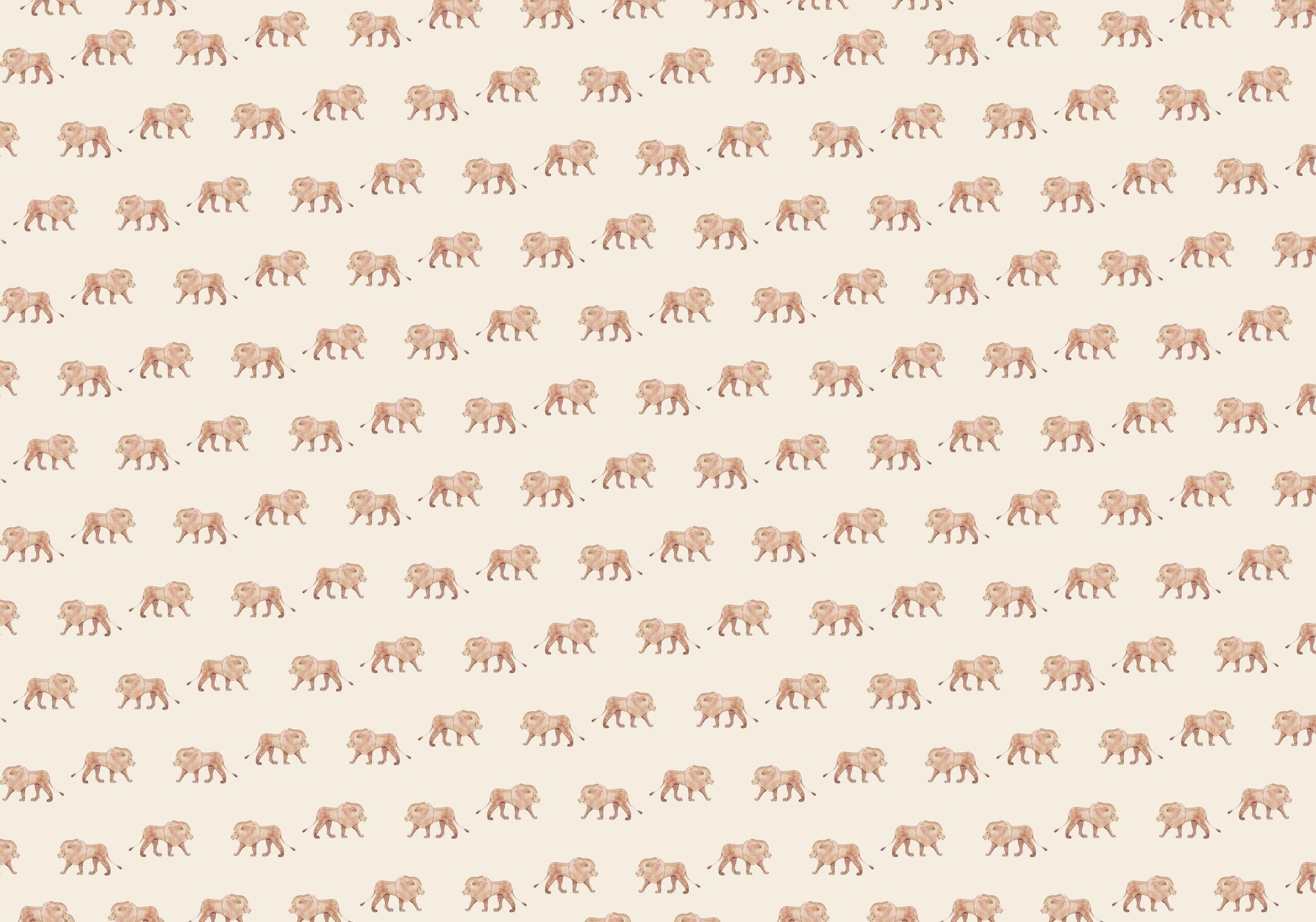 Creative Lab Amsterdam Safari King Wallpaper Mural-Beaumonde