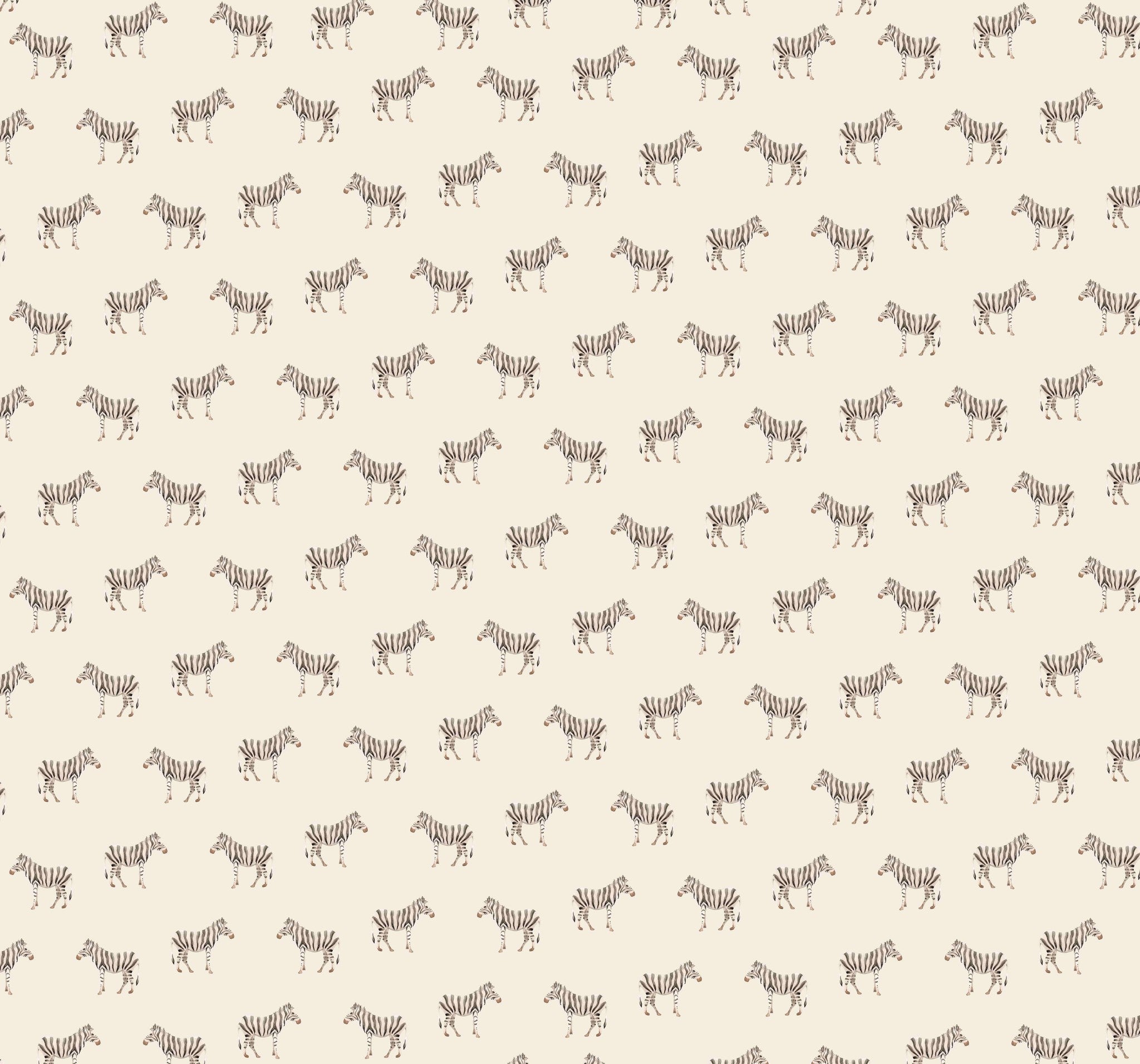 Creative Lab Amsterdam Safari Zebra Wallpaper Mural-Beaumonde