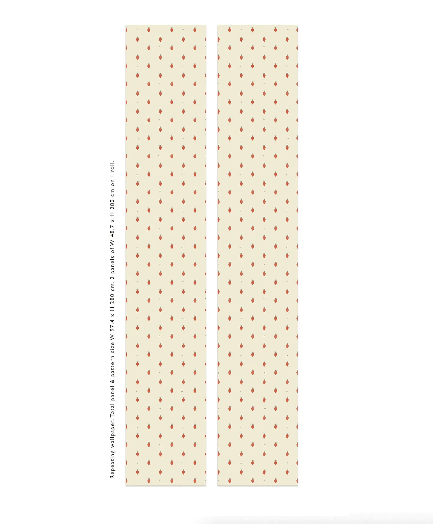 Creative Lab Amsterdam Strawberry Hill Repetitive Wallpaper-Beaumonde