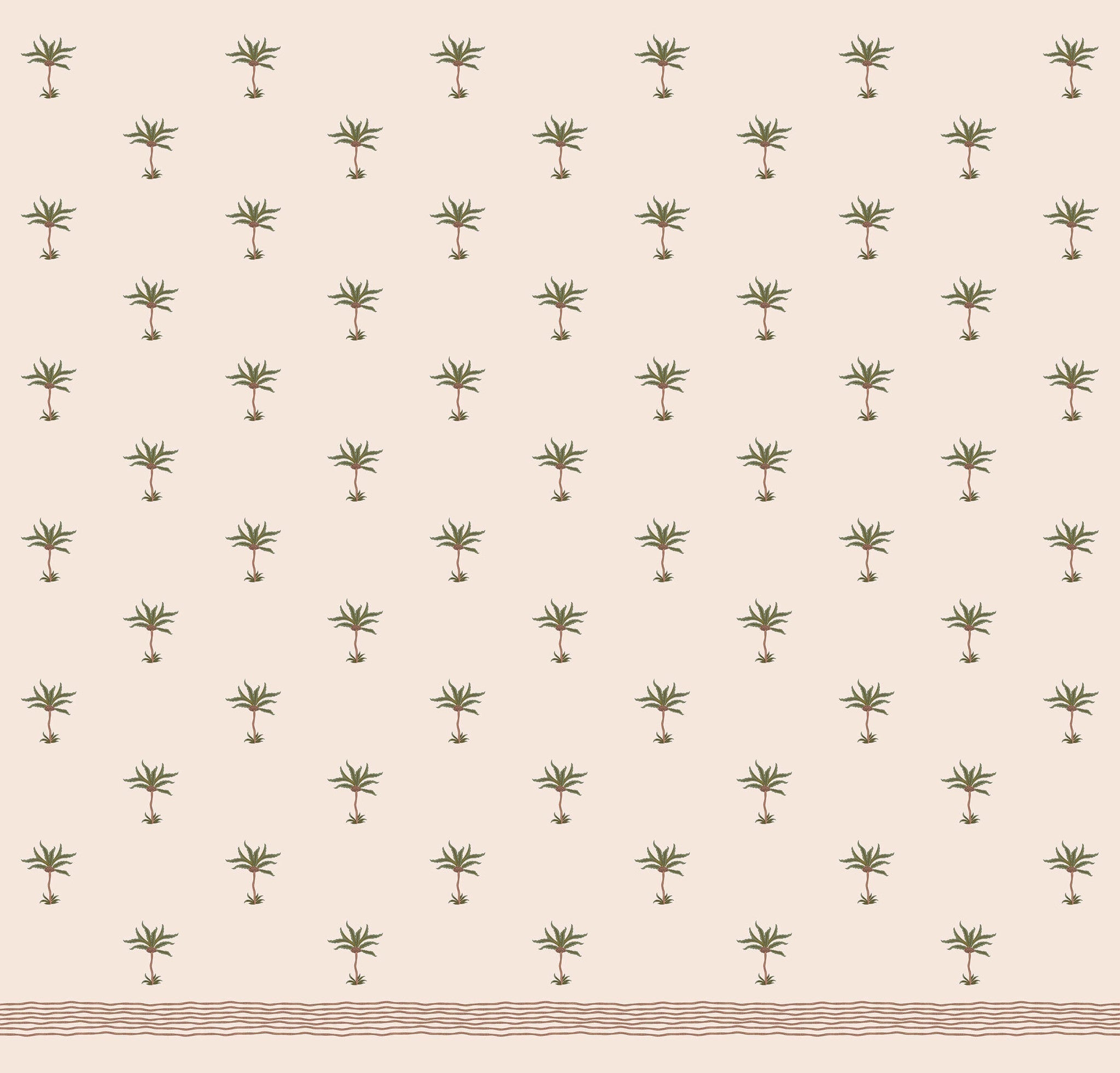 Creative Lab Amsterdam Subtle Palms Wallpaper Mural-Beaumonde