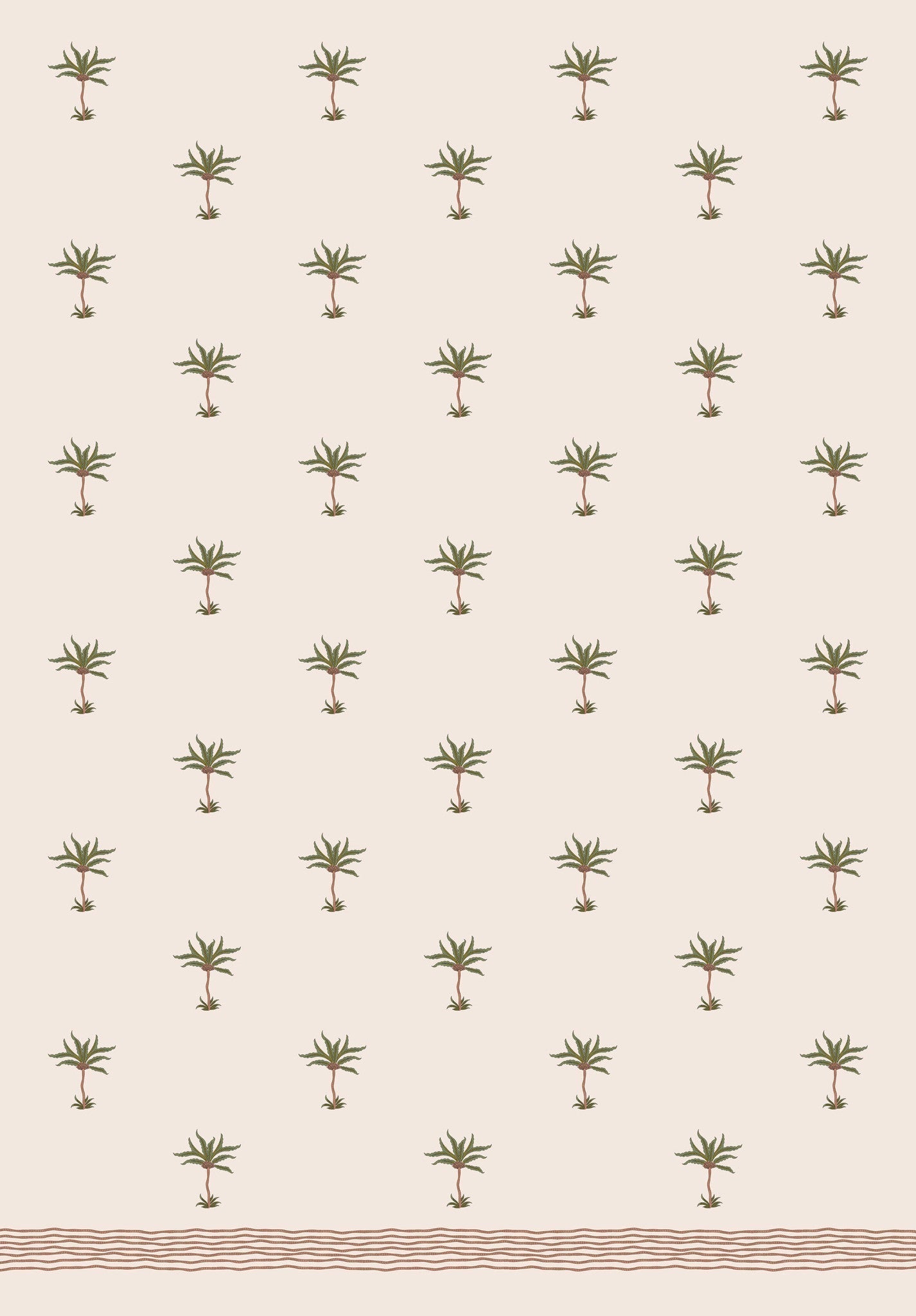 Creative Lab Amsterdam Subtle Palms Wallpaper Mural-Beaumonde