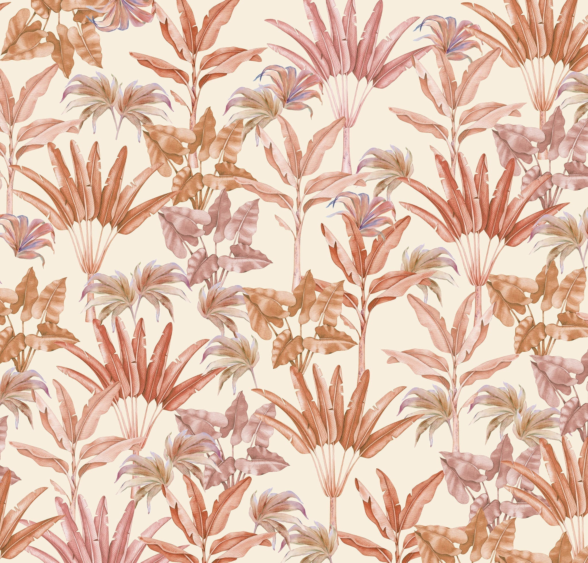 Creative Lab Amsterdam Terra Leaves Wallpaper Mural-Beaumonde