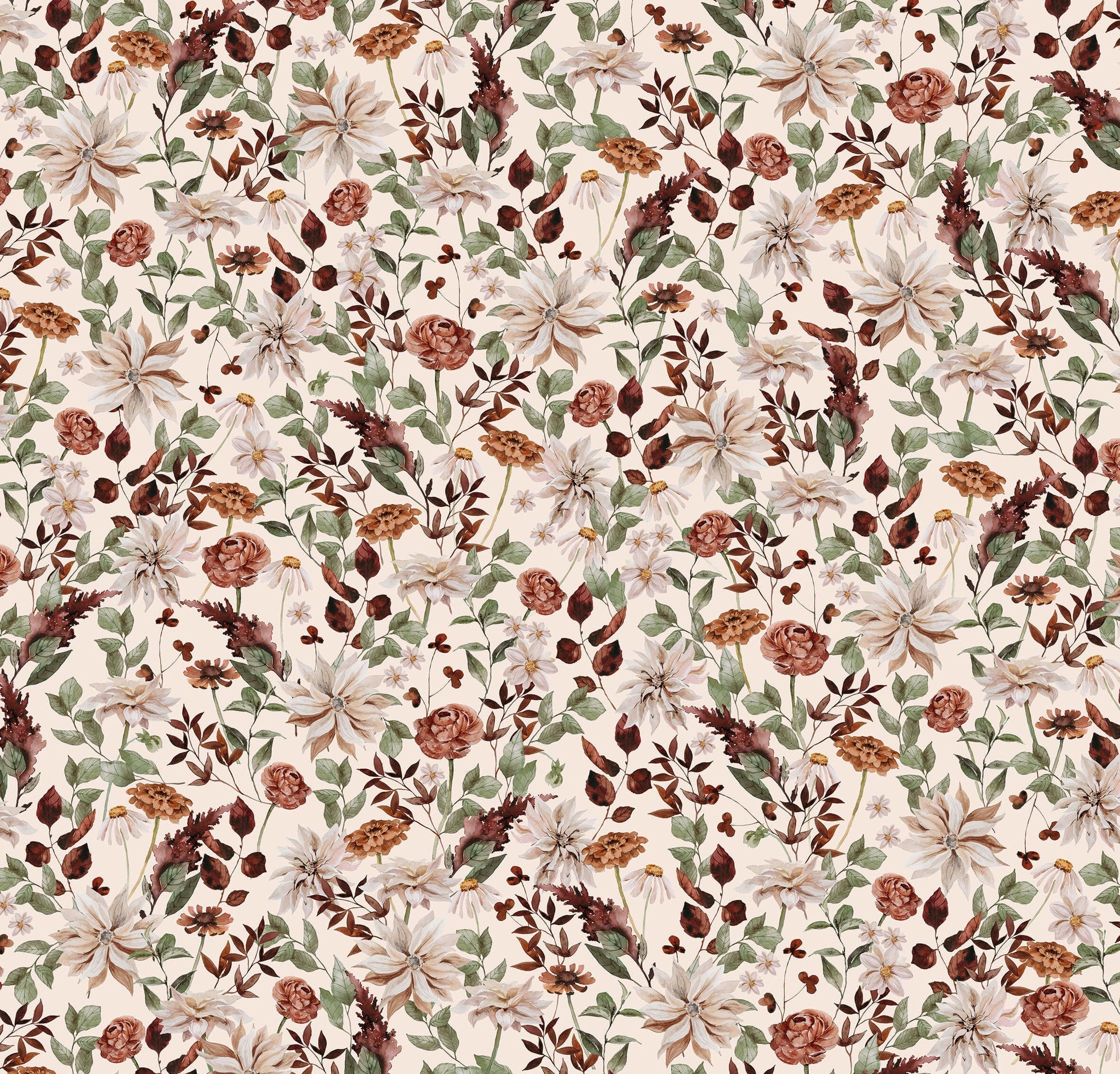 Creative Lab Amsterdam Vintage Bouquet Wallpaper Mural-Beaumonde