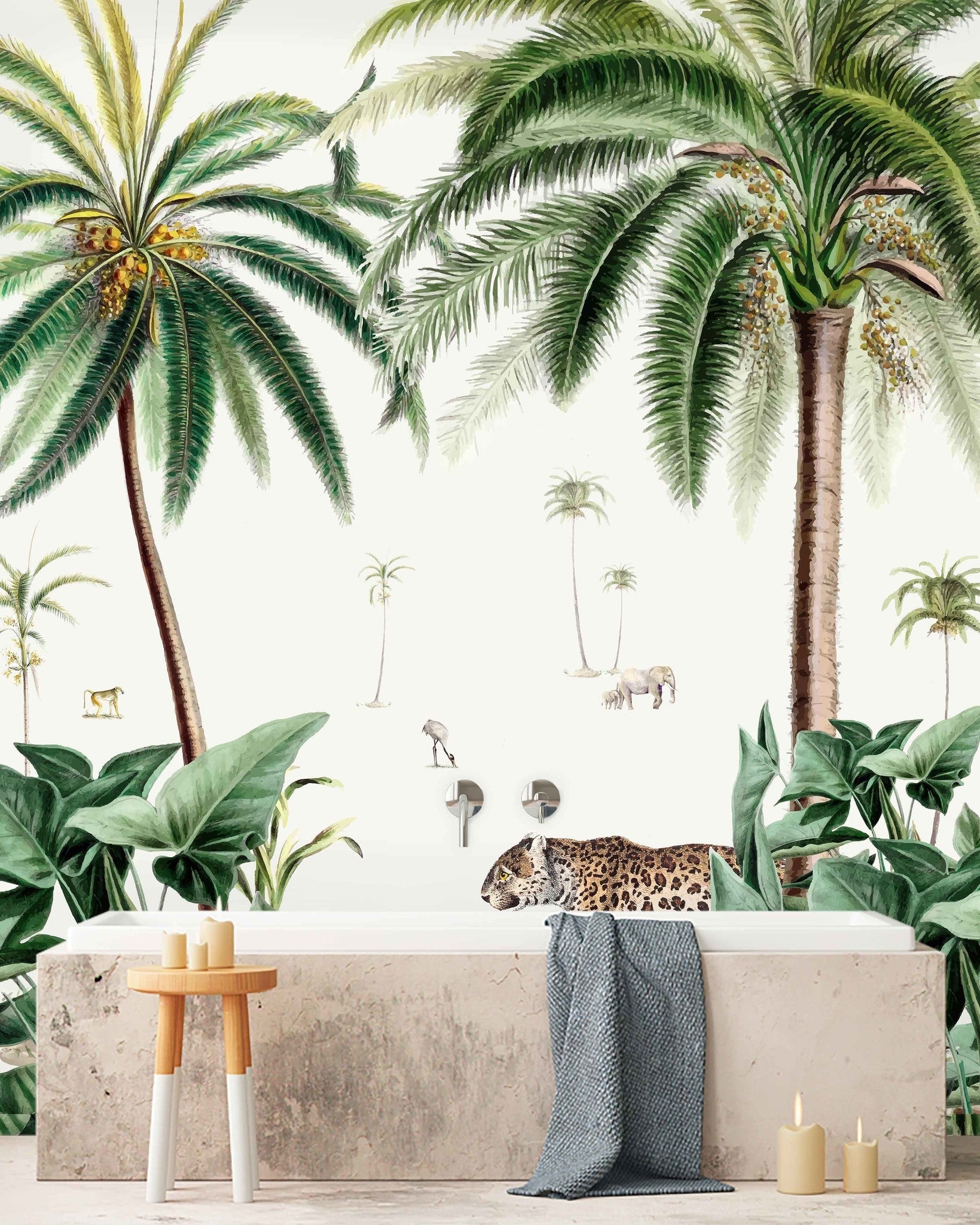 Creative Lab Amsterdam Walk In The Park Wallpaper Mural-Beaumonde