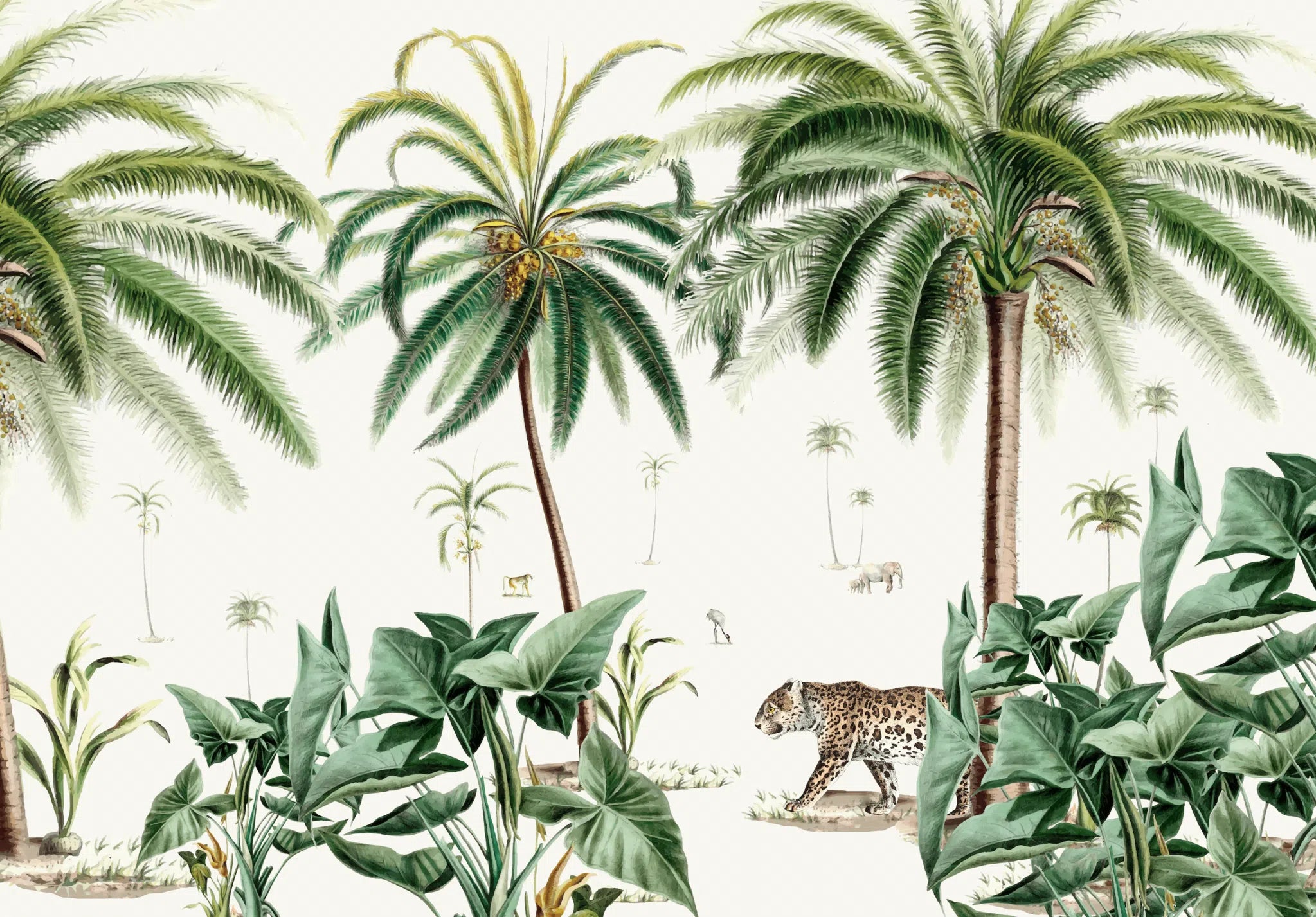 Creative Lab Amsterdam Walk In The Park Wallpaper Mural-Beaumonde