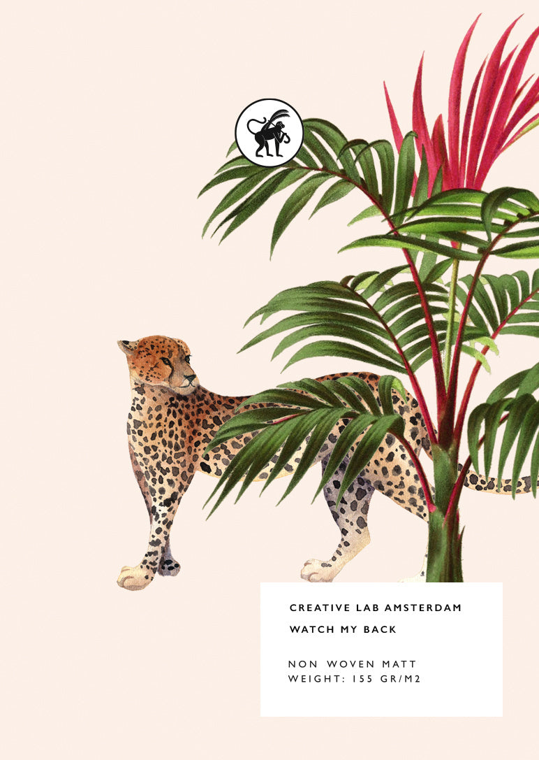 Creative Lab Amsterdam Watch My Back Wallpaper Mural-Beaumonde