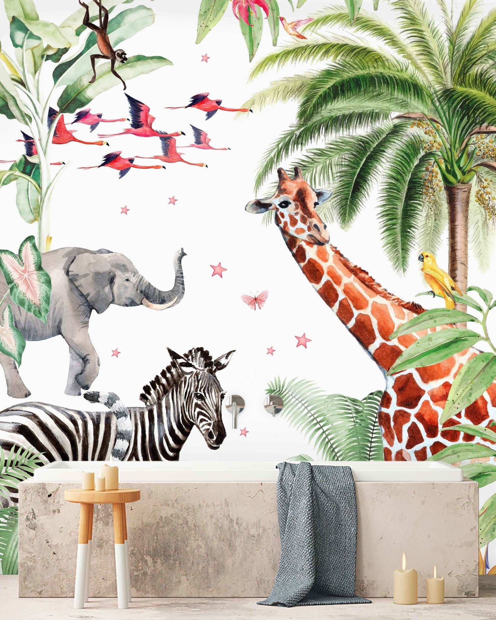 Creative Lab Amsterdam Yuki Wallpaper Mural-Beaumonde