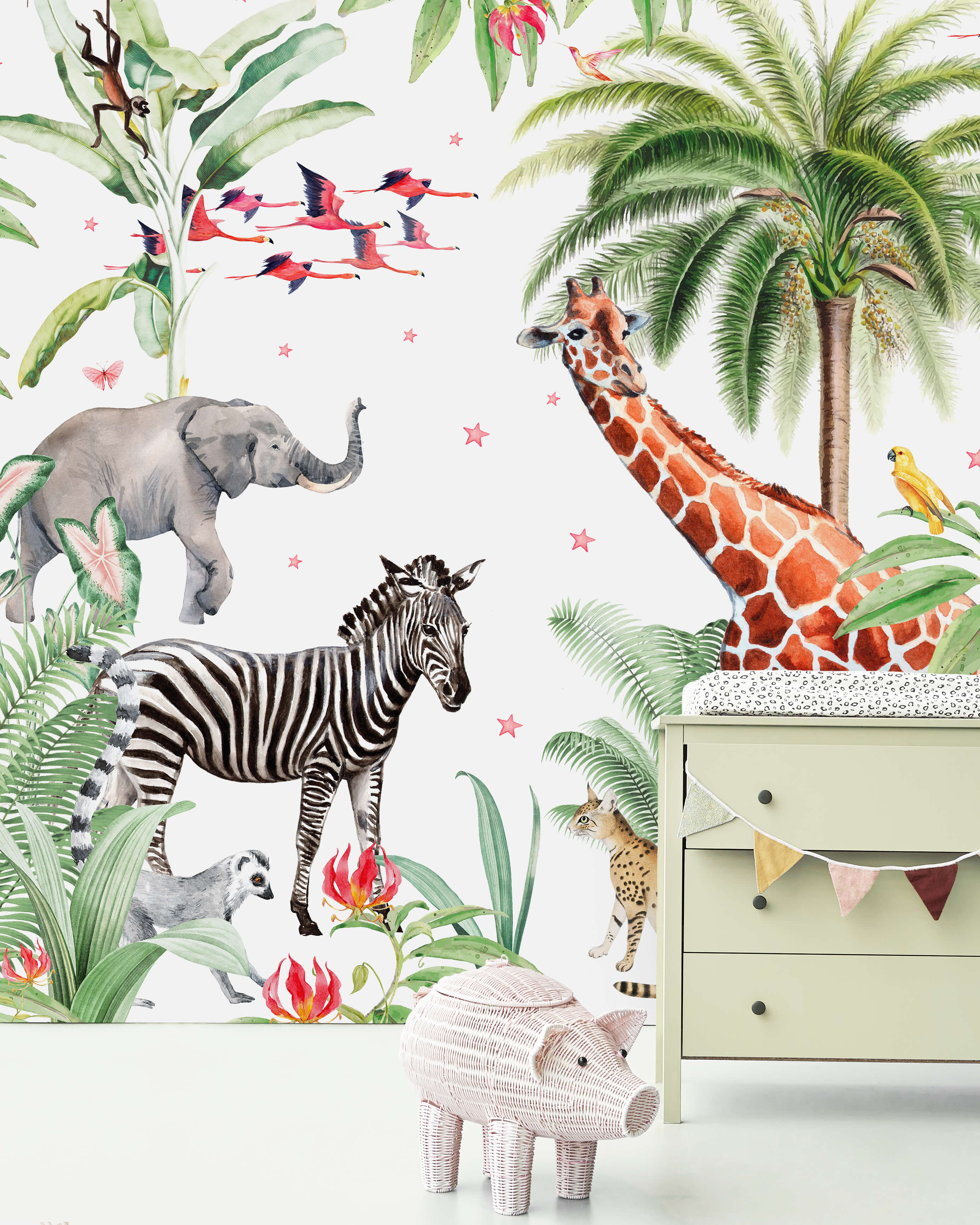 Creative Lab Amsterdam Yuki Wallpaper Mural-Beaumonde