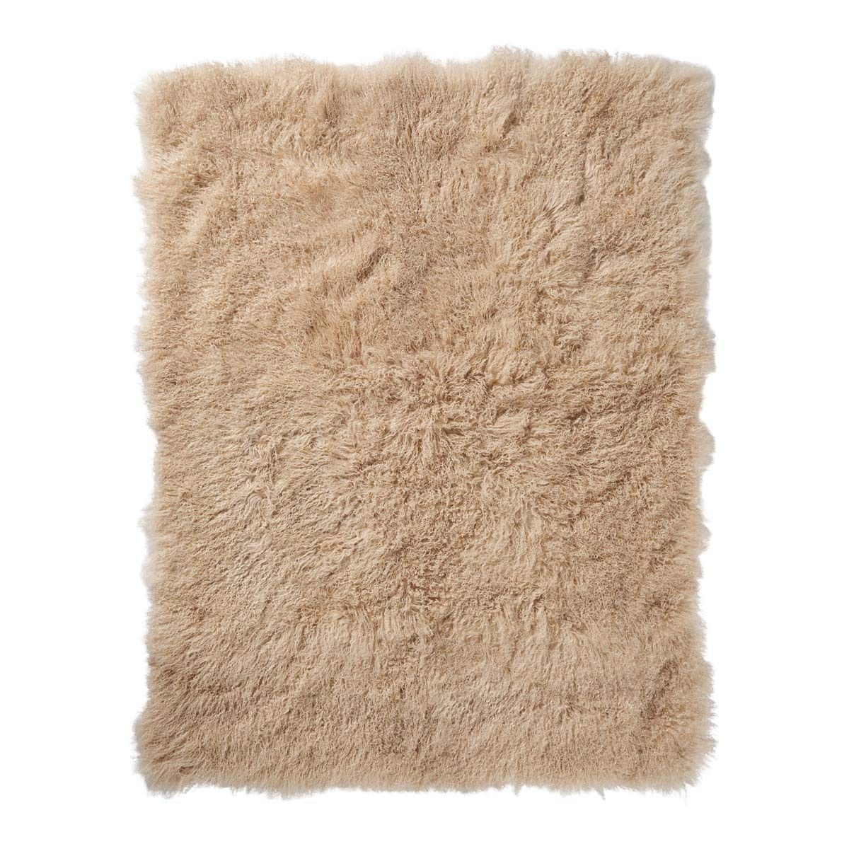 Natures Collection Throw of Curly Sheepskin