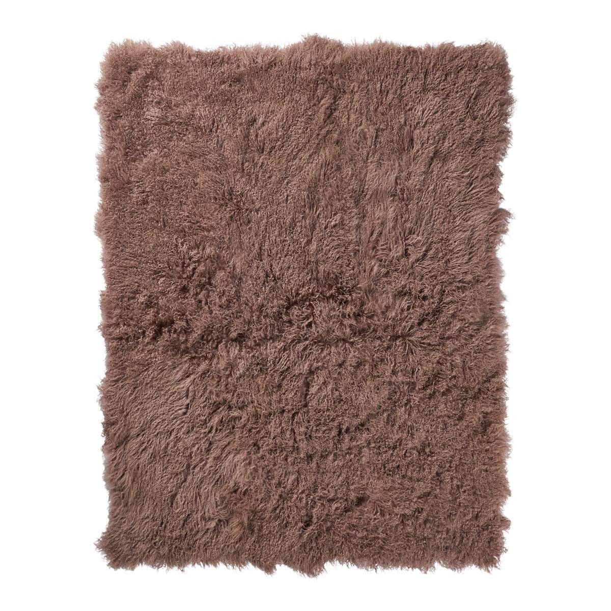 Natures Collection Throw of Curly Sheepskin
