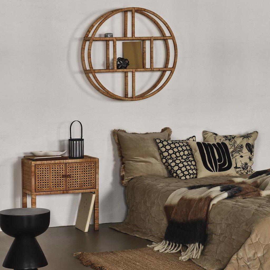 Day Birger Et Mikkelsen Hylla Bamboo Round Floating Wall Shelf-Beaumonde