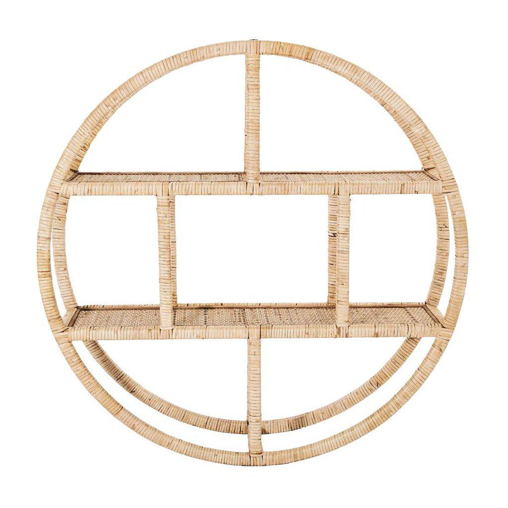Day Birger Et Mikkelsen Hylla Bamboo Round Floating Wall Shelf-Beaumonde