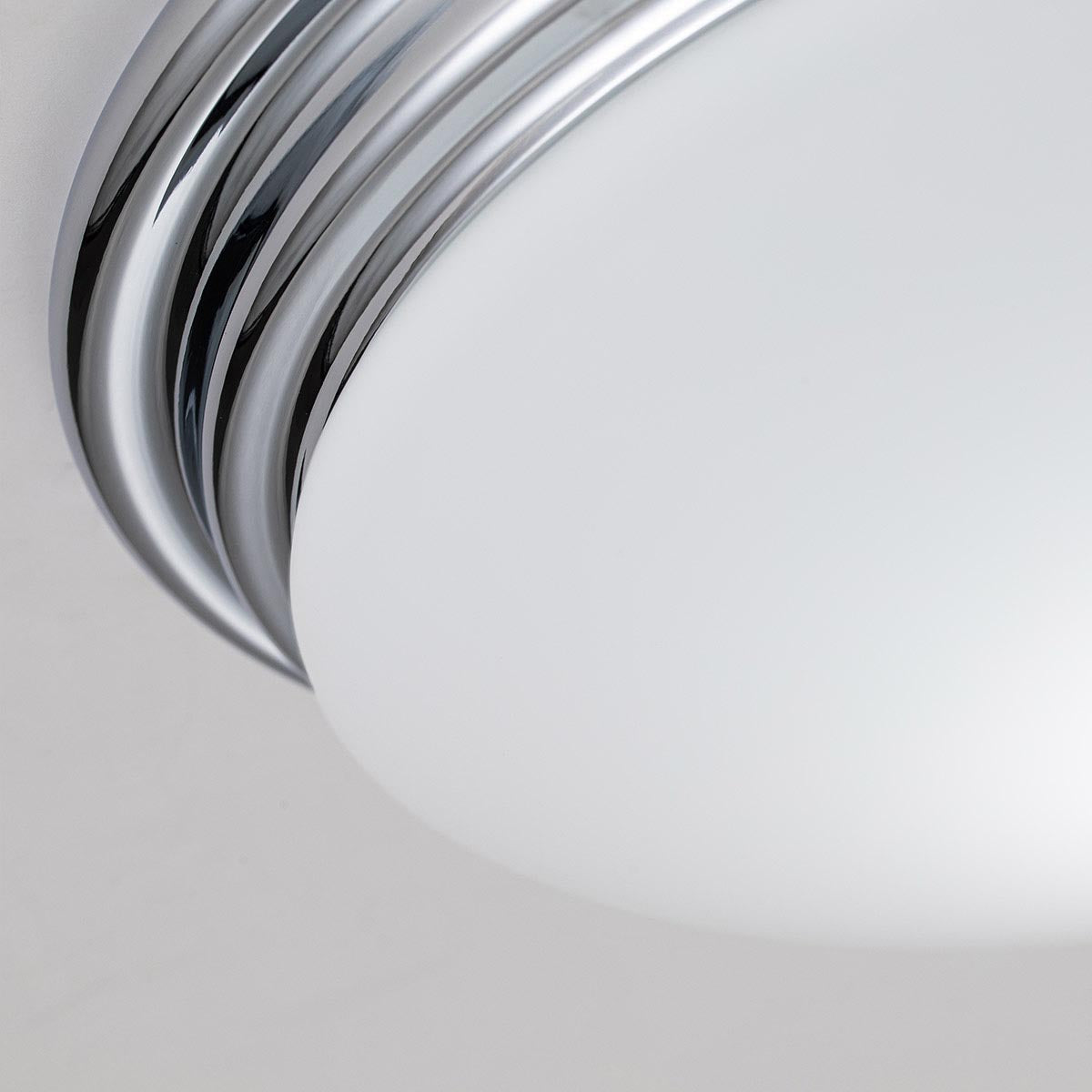 Elstead Lighting Brompton 1 Light Flush Mount-BATH-BROMPTON-F-PC-5024005257813-Beaumonde