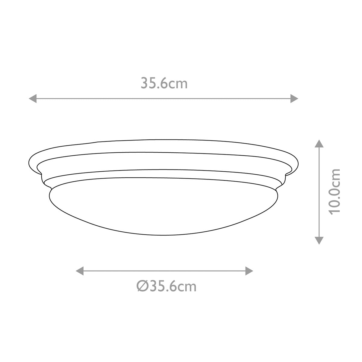 Elstead Lighting Brompton 1 Light Flush Mount - Polished Brass-BATH-BROMPTON-F-PB-5024005005186-Beaumonde