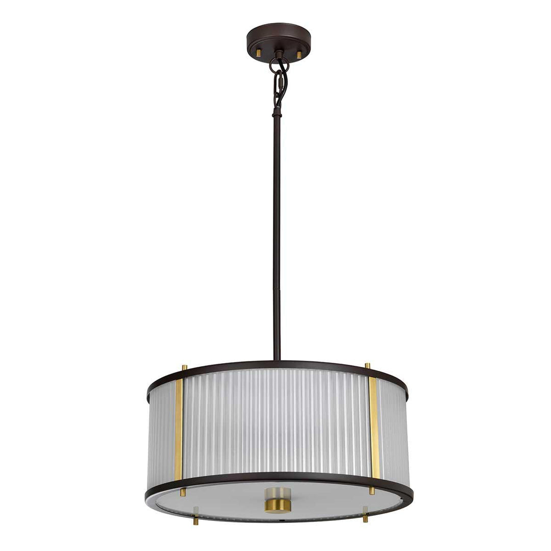 Elstead Lighting Corona 3 Light Pendant - Museum Bronze-DL-CORONA-3P-BAB-5024005377016-Beaumonde