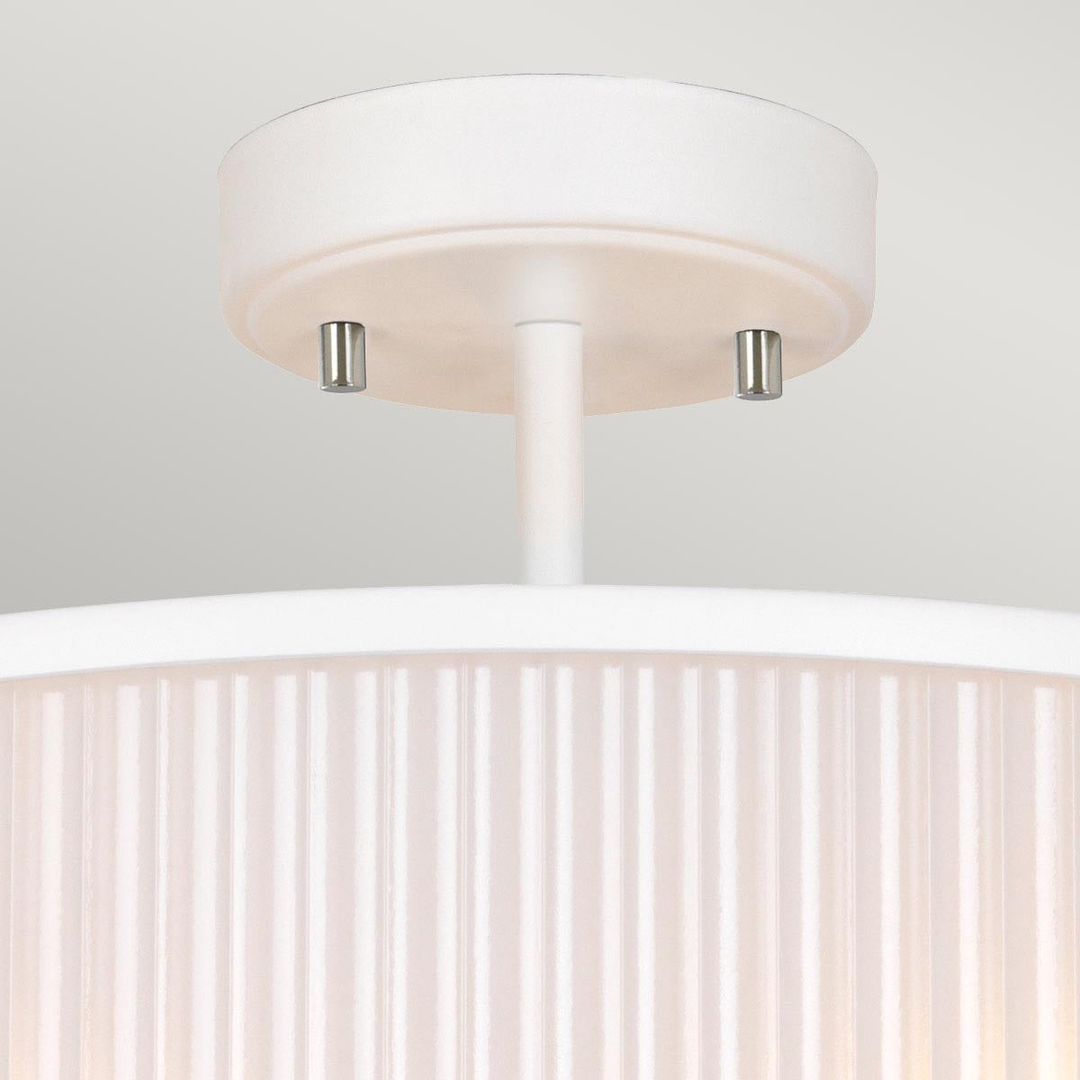 Elstead Lighting Corona 3 Light Pendant - White Polished Nickel-DL-CORONA-3P-WPN-5024005376910-Beaumonde