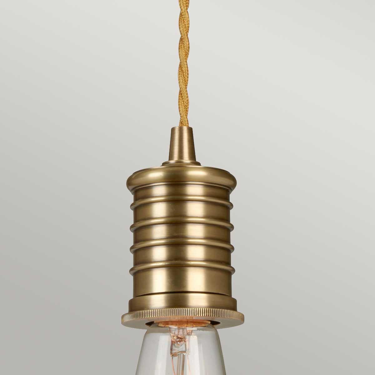 Elstead Lighting Douille 1 Light Pendant - Aged Brass-DOUILLE-P-AB-5024005273912-Beaumonde