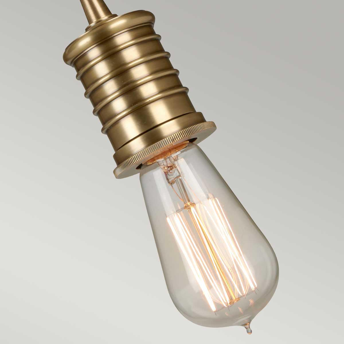 Elstead Lighting Douille 1 Light Pendant - Aged Brass-DOUILLE-P-AB-5024005273912-Beaumonde