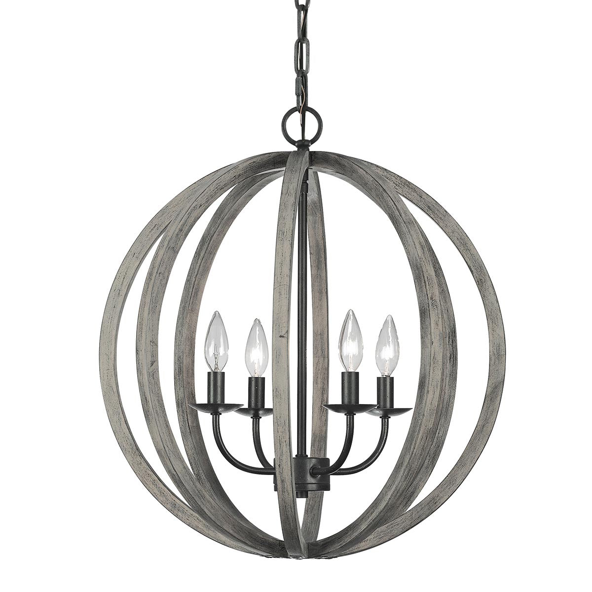 Elstead Lighting Feiss Allier 4 Light Pendant-FE-ALLIER-4P-WW-5024005217718-Beaumonde