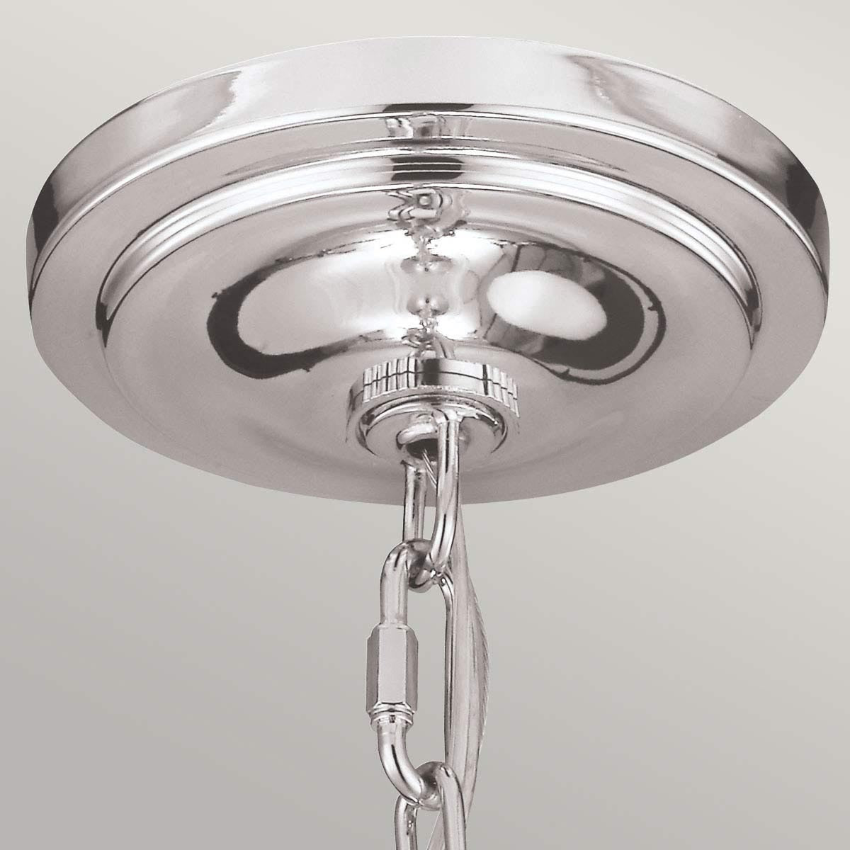 Elstead Lighting Feiss Hounslow 1 Light Mini Pendant Polished Nickel-FE-HOUNSLOW-P-PN-5024005223511-Beaumonde