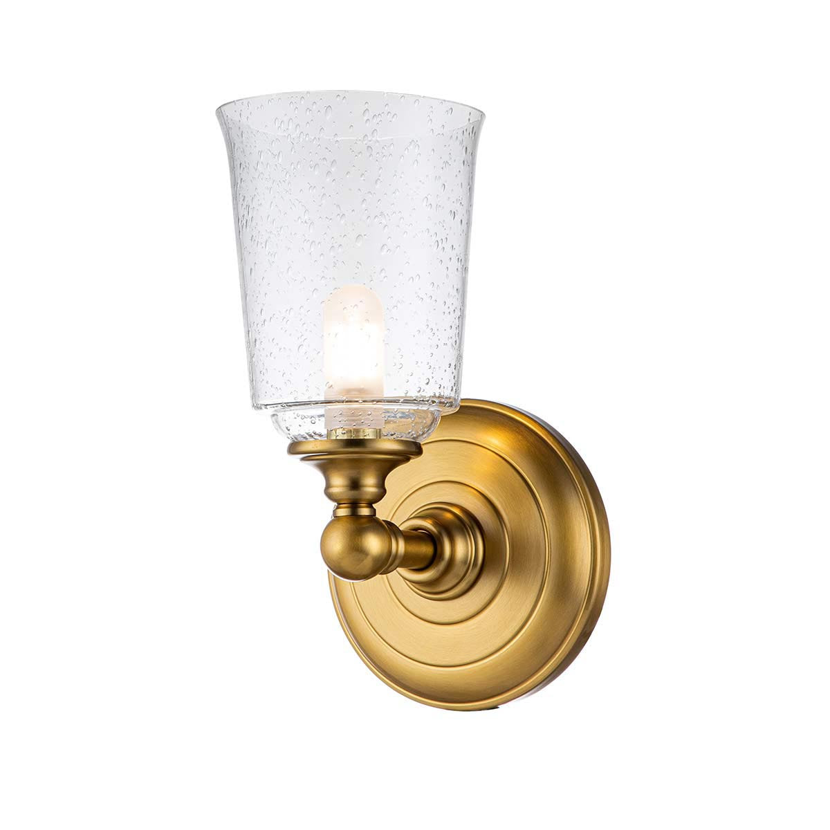 Elstead Lighting Feiss Huguenot Lake 1 Light Wall Light - Bronze-FE-HUGOLAKE1BATH-BB-5024005000495-Beaumonde