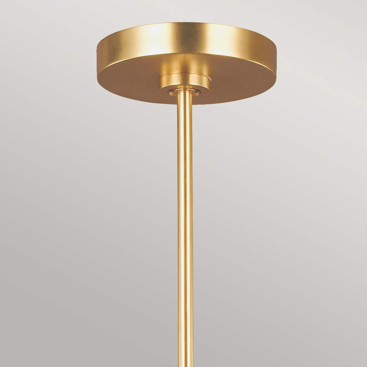 Elstead Lighting Feiss Joan 5 Light Chandelier - Matte White & Burnished Brass-FE-JOAN5-MW-5024005391319-Beaumonde