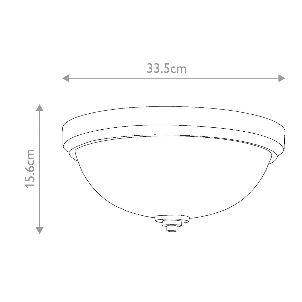 Elstead Lighting Feiss Malibu 2 Light Flush Mount - Brushed Brass-FE-MALIBU-F-BATH-BB-5024005000617-Beaumonde