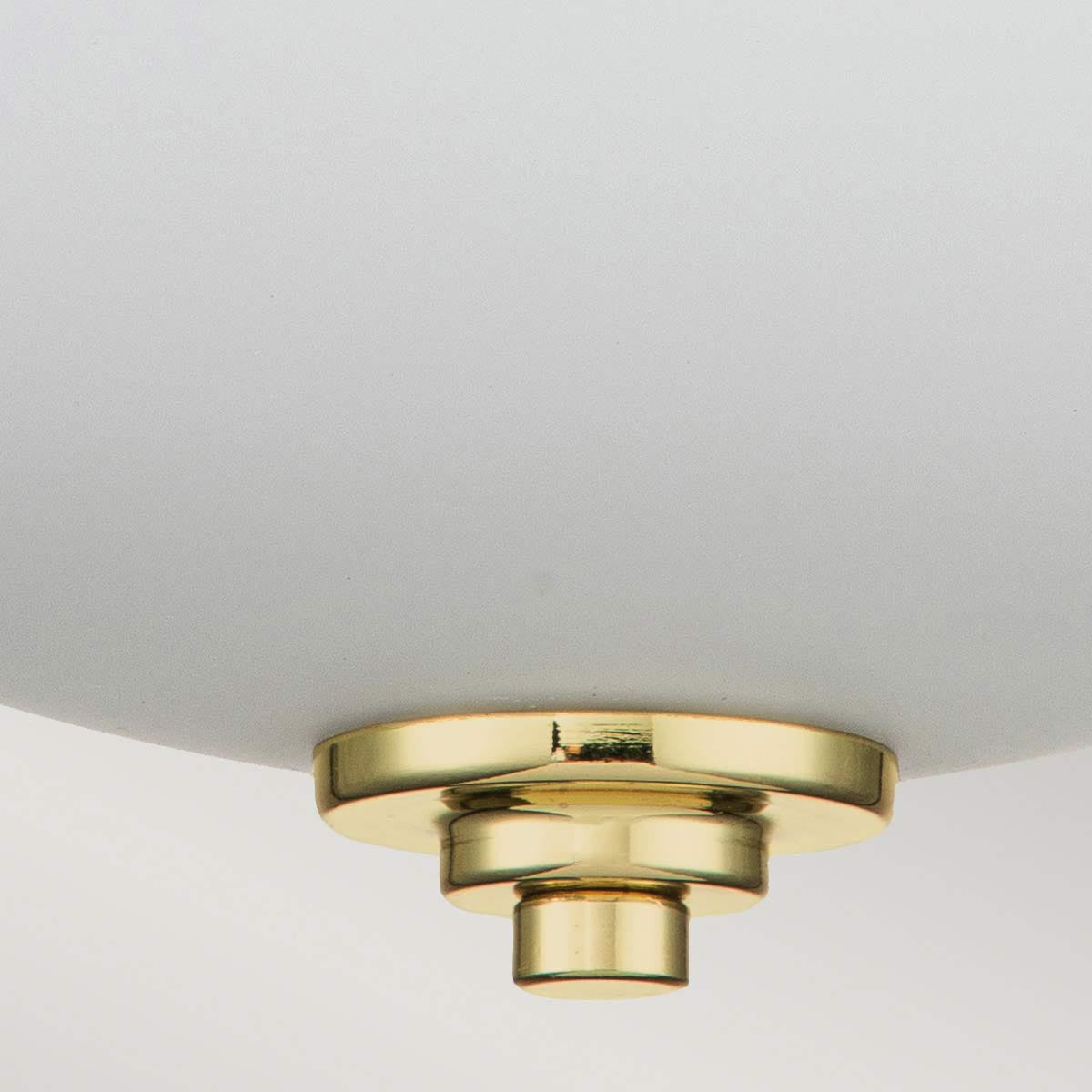 Elstead Lighting Feiss Malibu 2 Light Flush Mount - Polished Brass-FE-MALIBU-F-BATH-PB-5024005000631-Beaumonde