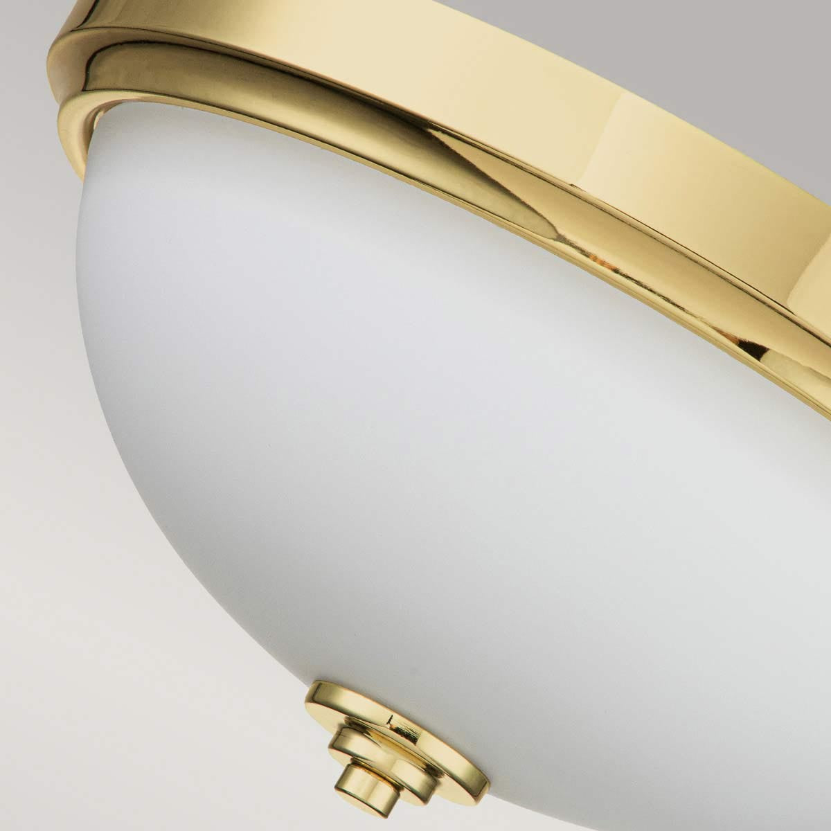 Elstead Lighting Feiss Malibu 2 Light Flush Mount - Polished Brass-FE-MALIBU-F-BATH-PB-5024005000631-Beaumonde