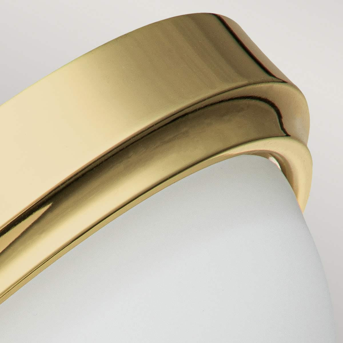 Elstead Lighting Feiss Malibu 2 Light Flush Mount - Polished Brass-FE-MALIBU-F-BATH-PB-5024005000631-Beaumonde