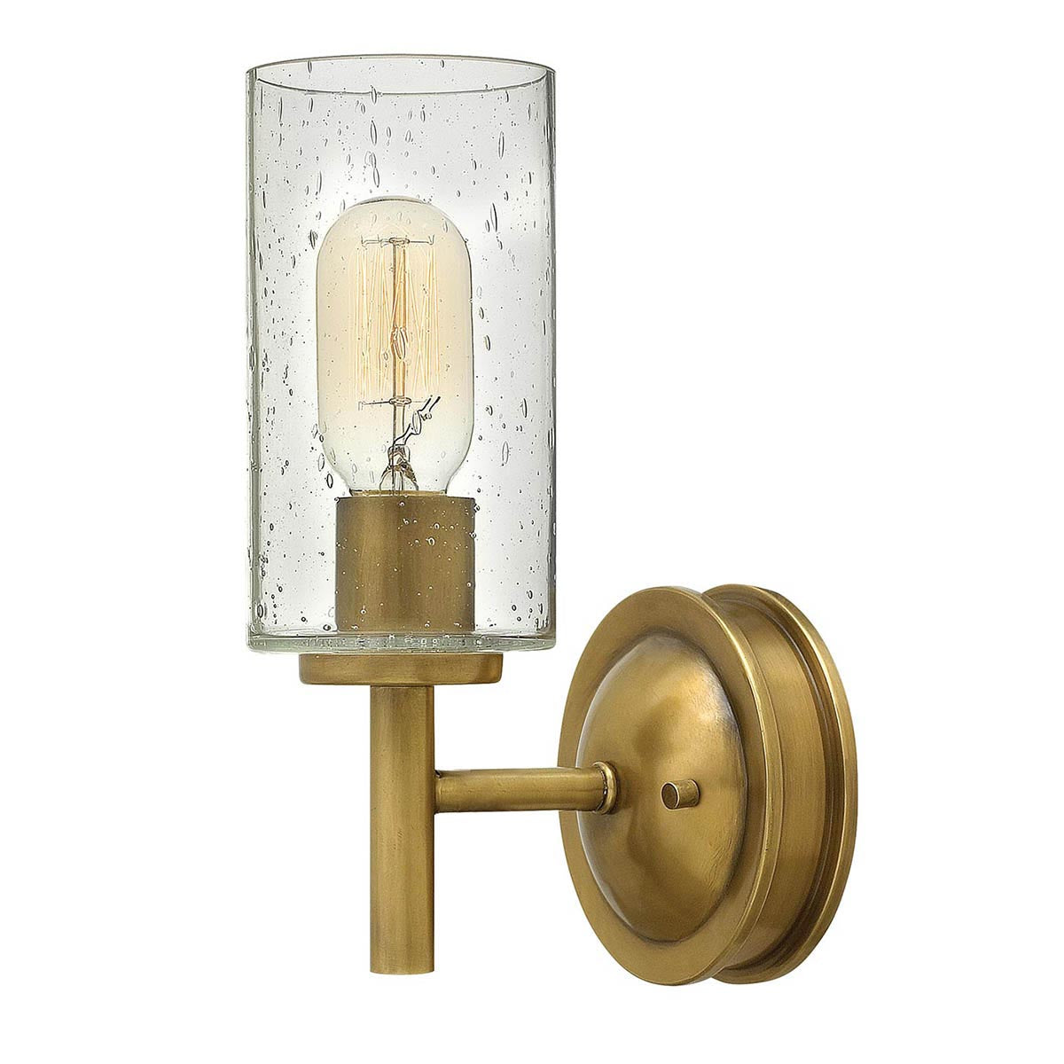 Elstead Lighting Hinkley Collier 1 Light Wall Light-HK-COLLIER1-5024005267218-Beaumonde