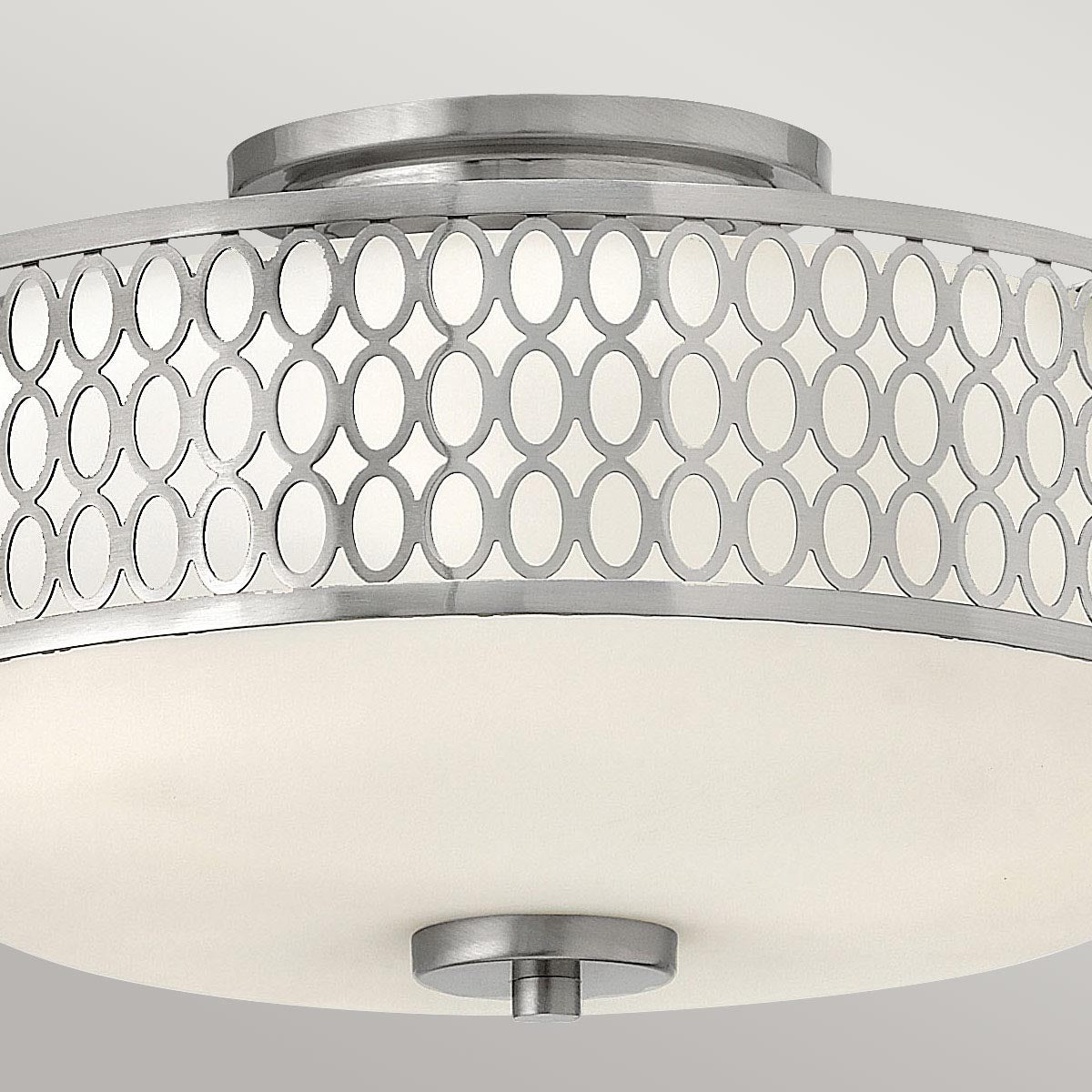 Elstead Lighting Hinkley/ Fredrick Ramond Jules 3 Light Flush mount-HK-JULES-F-BN-5024005005391-Beaumonde