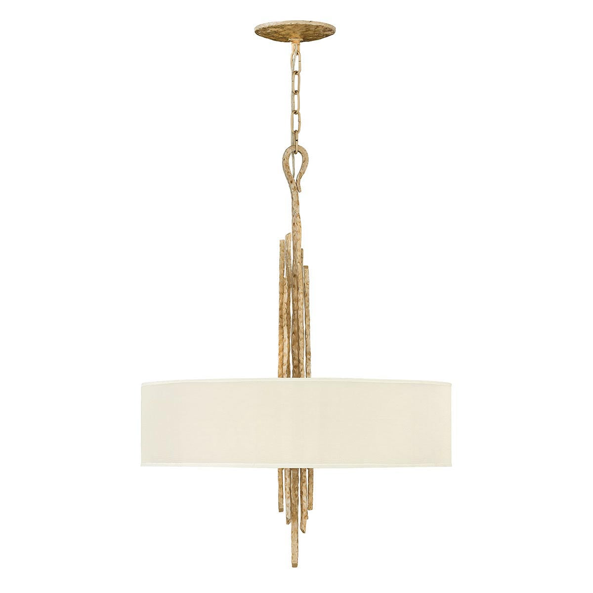 Elstead Lighting Hinkley Spyre 6 Light Pendant - Champange Gold-HK-SPYRE6P-CPG-5024005334811-Beaumonde