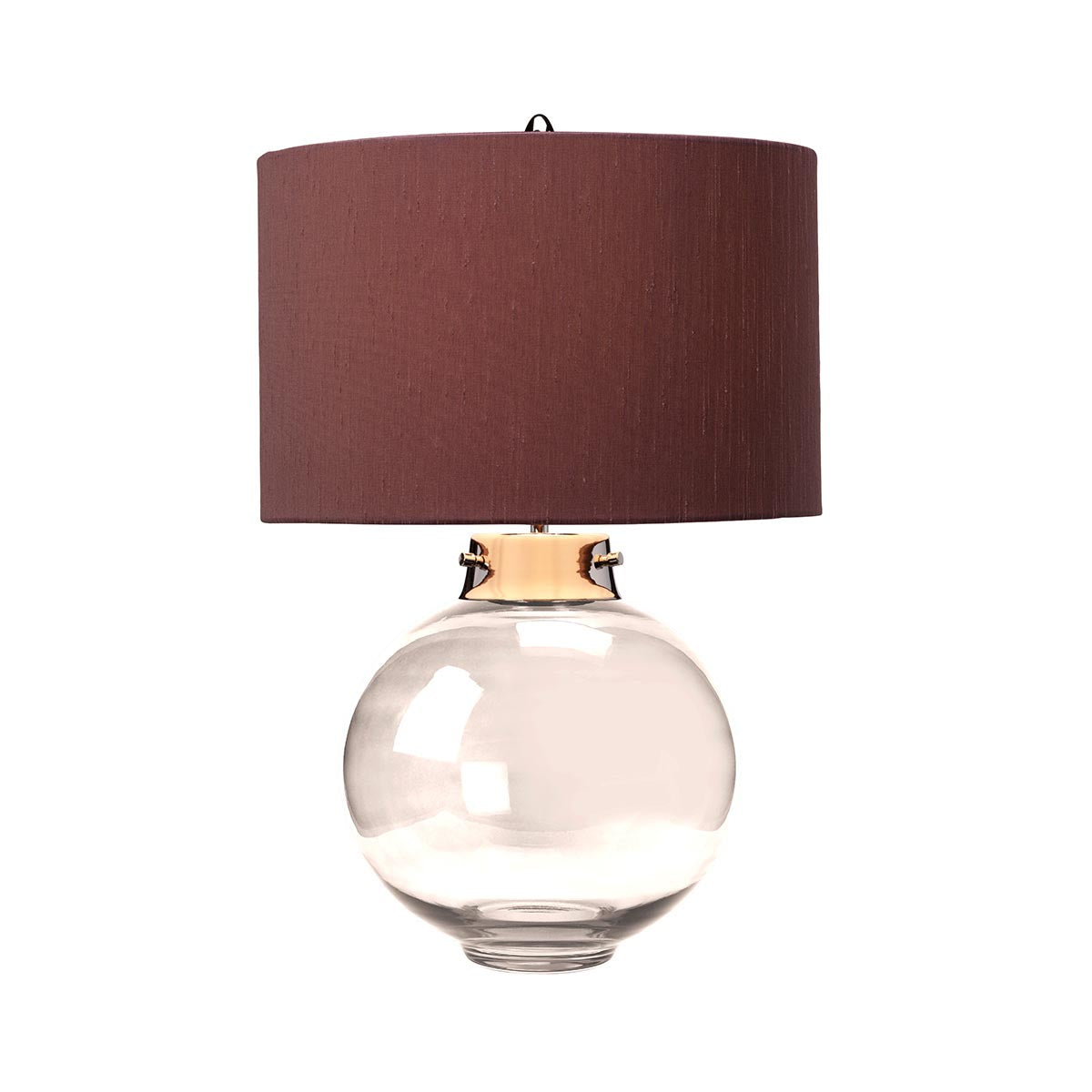 Elstead Lighting Kara Table Lamp-DL-KARA-TL-SMOKE-5024005381310-Beaumonde
