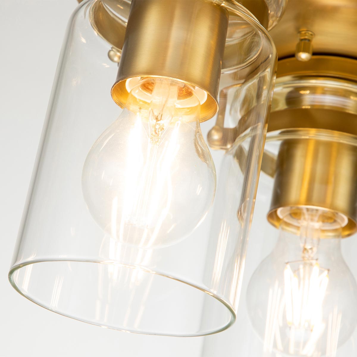 Elstead Lighting Kichler Brinley 3 Light Flush Mount-KL-BRINLEY-F-BB-5024005000099-Beaumonde