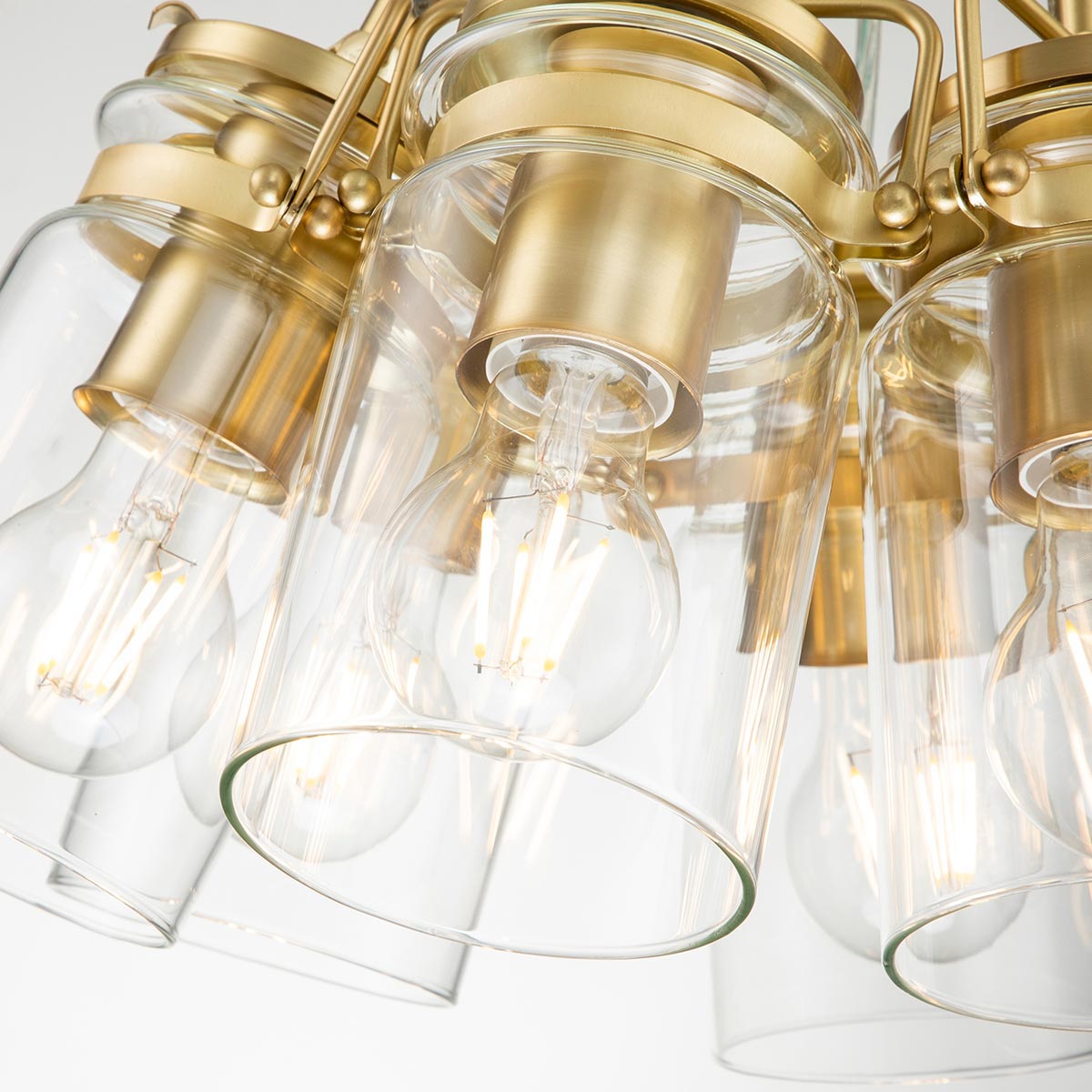 Elstead Lighting Kichler Brinley 6 Light Pendant-KL-BRINLEY6-BB-5024005000082-Beaumonde