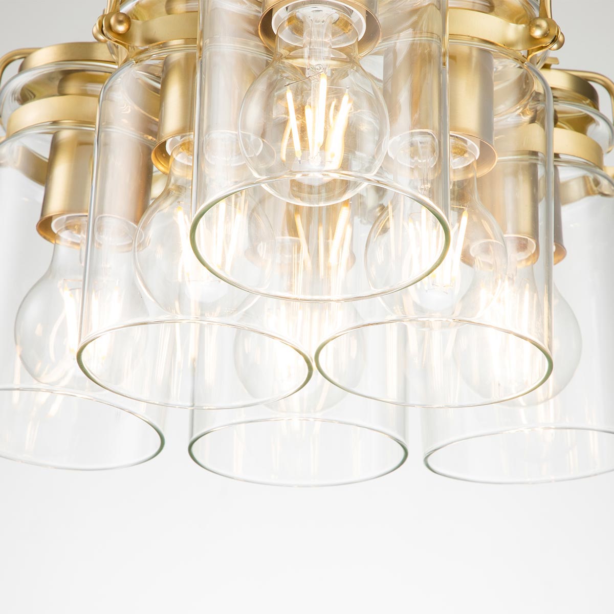 Elstead Lighting Kichler Brinley 6 Light Pendant-KL-BRINLEY6-BB-5024005000082-Beaumonde