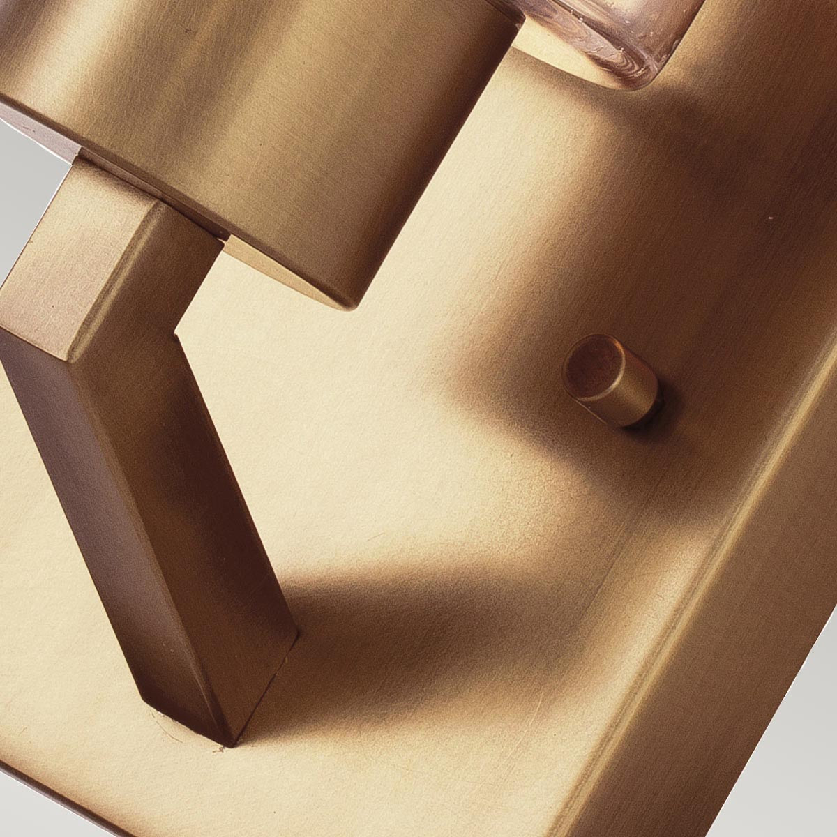 Elstead Lighting Kichler Deryn 1 Light Wall Light - Brass-KL-DERYN1-NBR-5024005571513-Beaumonde