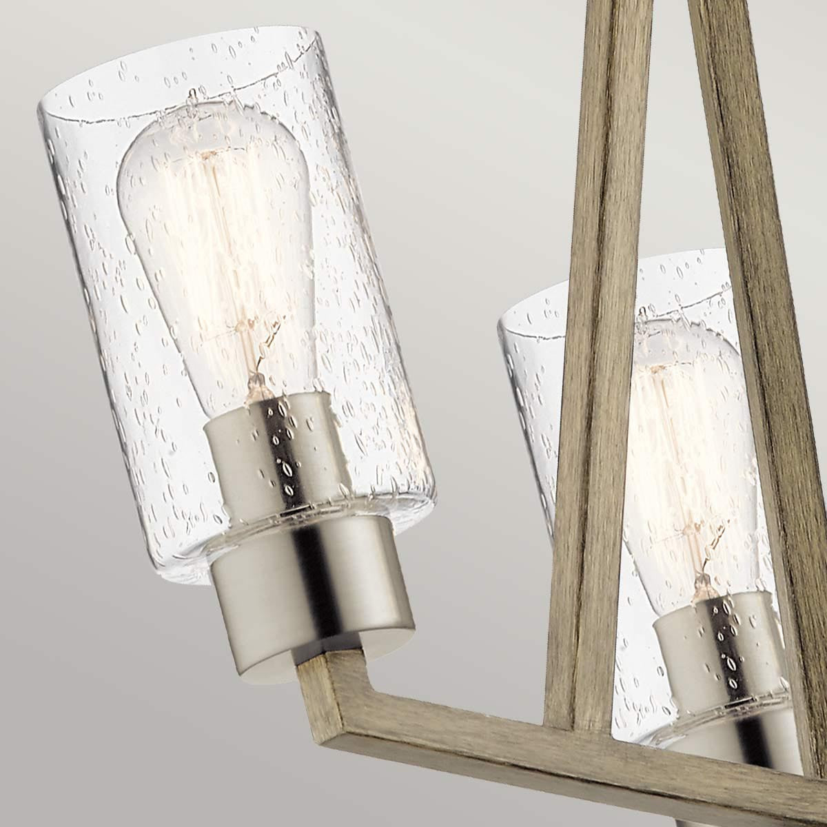 Elstead Lighting Kichler Deryn 3 Light Chandelier - Antique Grey-KL-DERYN3-DAG-5024005571612-Beaumonde