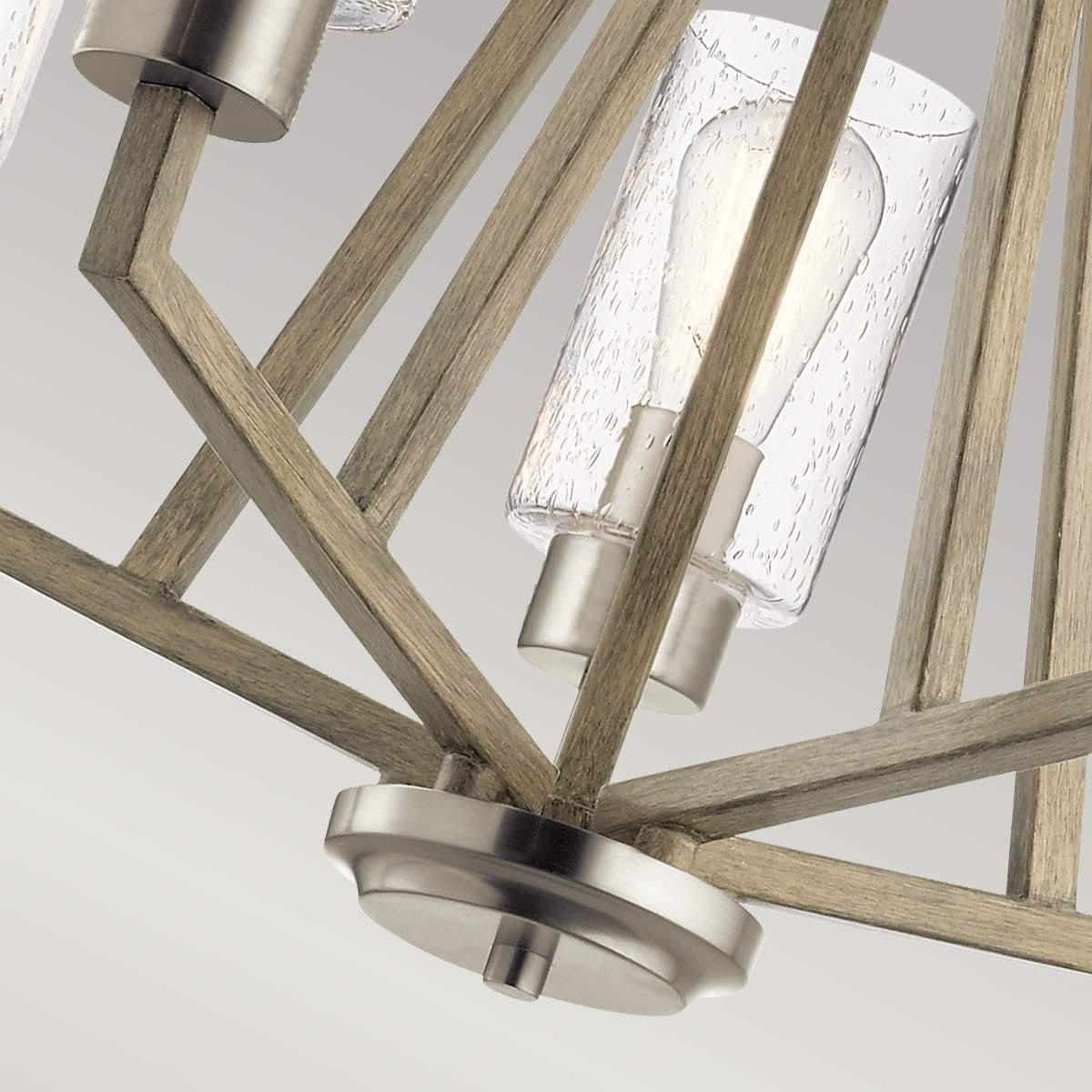 Elstead Lighting Kichler Deryn 5 Light Chandelier - Antique Grey-KL-DERYN5-DAG-5024005571810-Beaumonde
