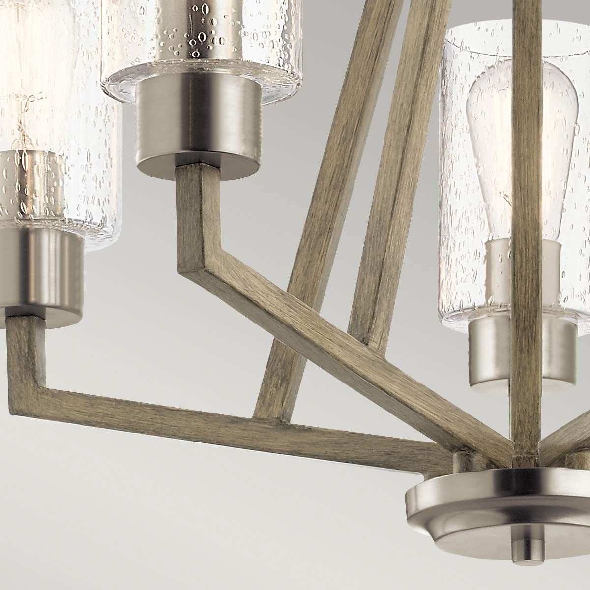 Elstead Lighting Kichler Deryn 5 Light Chandelier - Antique Grey-KL-DERYN5-DAG-5024005571810-Beaumonde