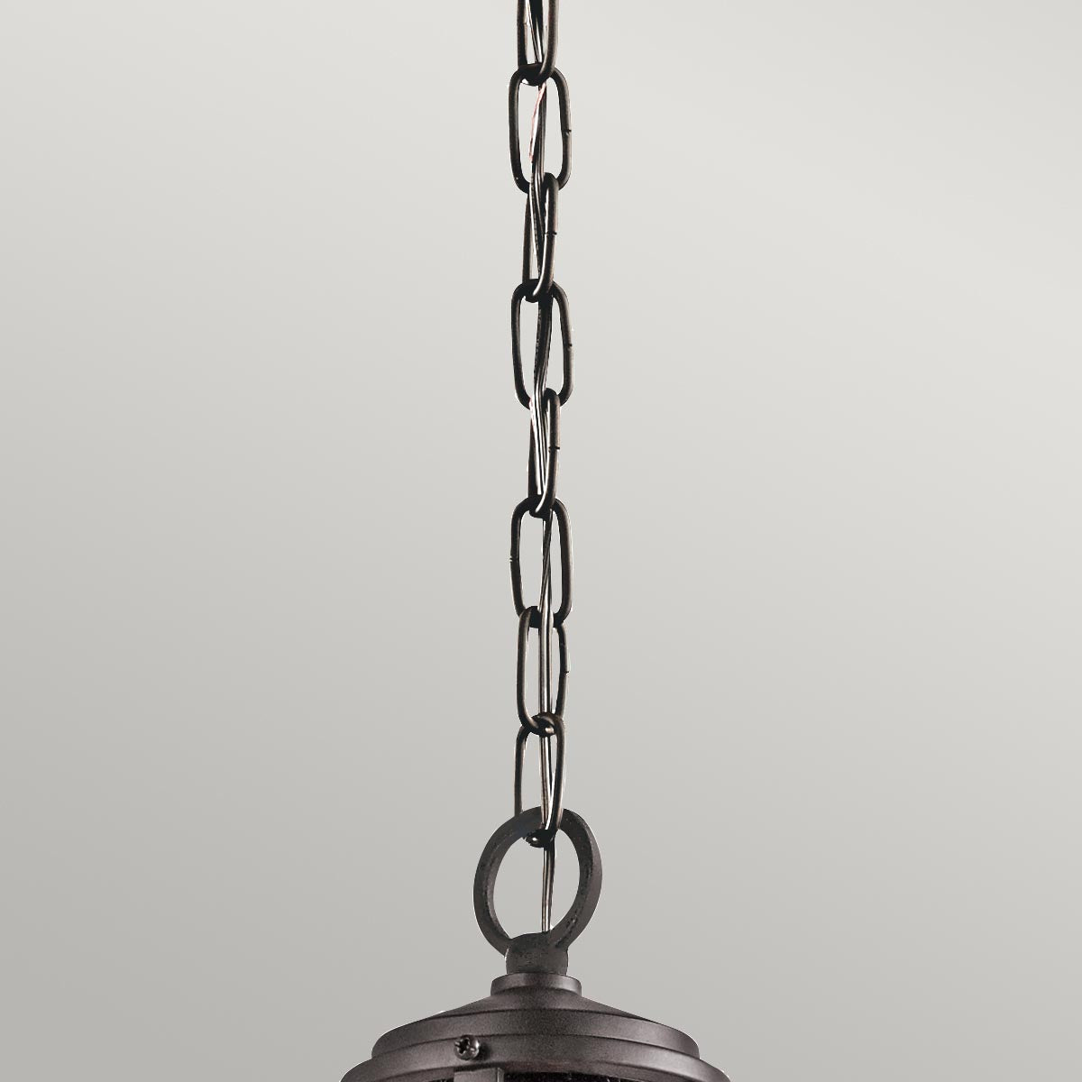 Elstead Lighting Kichler Lyndon 1 Light Small Chain Lantern - Architectural Bronze-KL-LYNDON8-S-AZ-5024005236511-Beaumonde