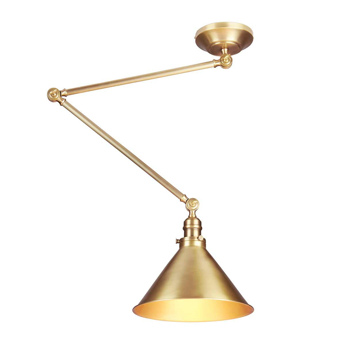 Elstead Lighting Provence 1 Light Wall Light/Pendant - Aged Brass-PV-GWP-AB-5024005270911-Beaumonde