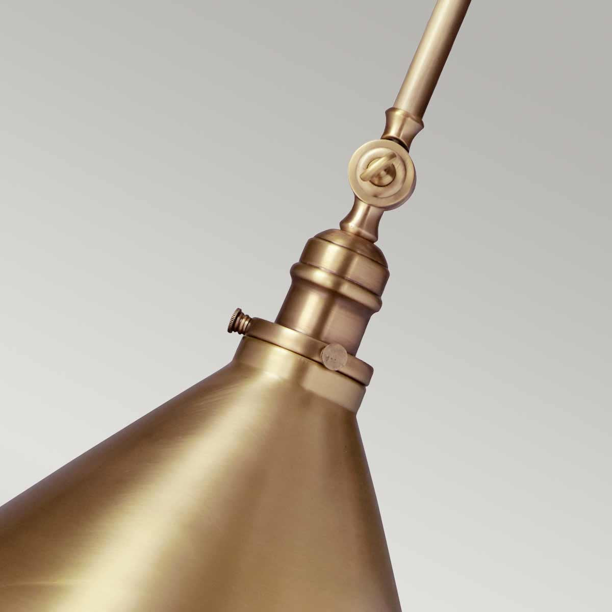 Elstead Lighting Provence 1 Light Wall Light/Pendant - Aged Brass-PV-GWP-AB-5024005270911-Beaumonde