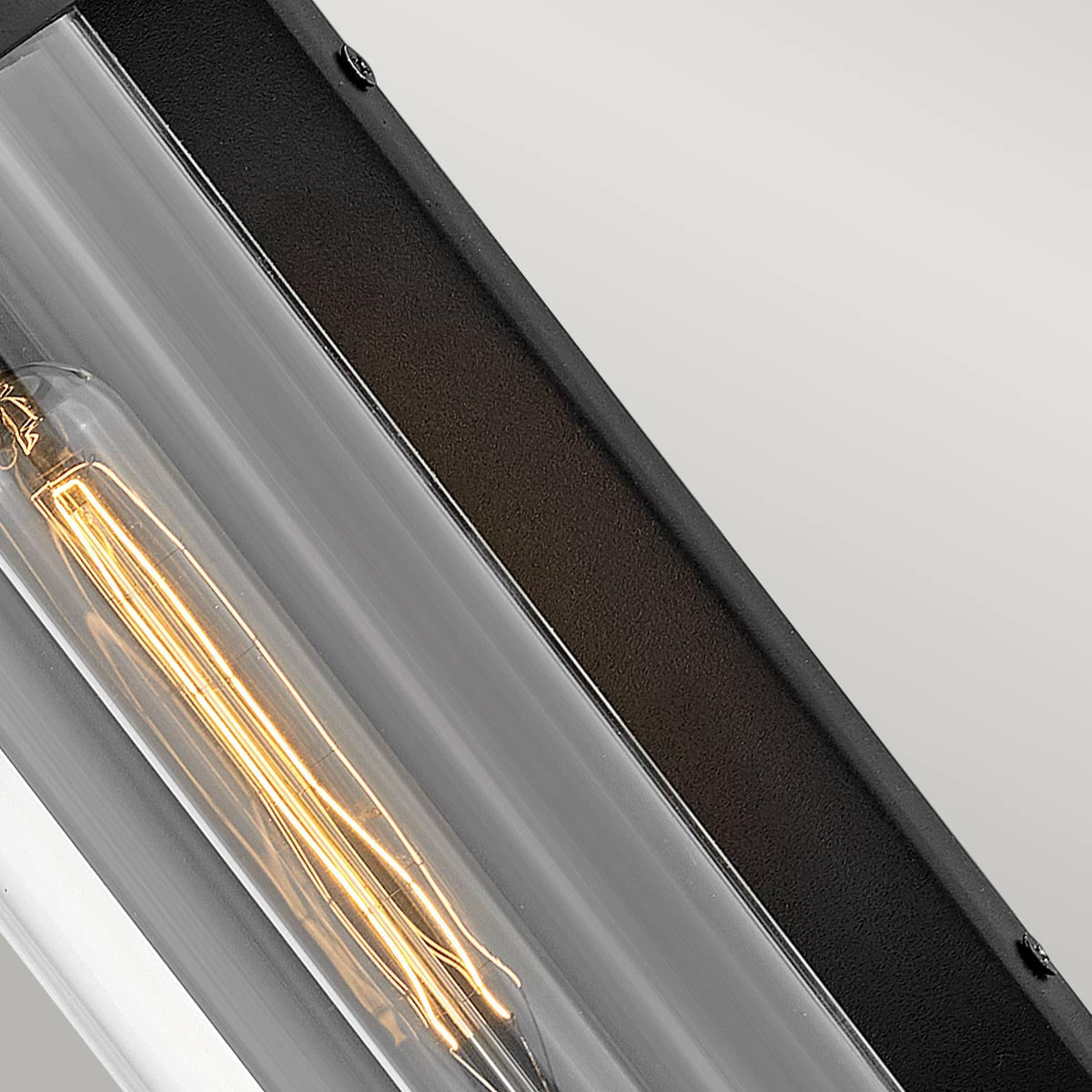 Elstead Lighting Quintesse Pearson 1 Light Medium Wall Lantern - Black-QN-PEARSON-M-TK-5024005705512-Beaumonde