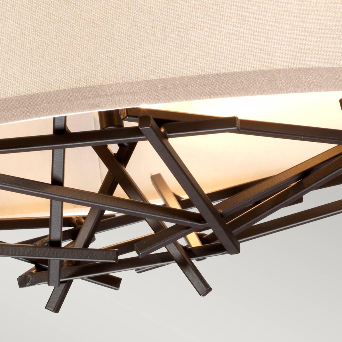 Elstead Lighting Taiko 3 Light Pendant-TAIKO-3P-5024005004844-Beaumonde