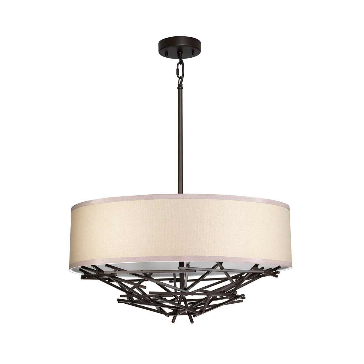 Elstead Lighting Taiko 4 Light Pendant-TAIKO-4P-5024005004851-Beaumonde