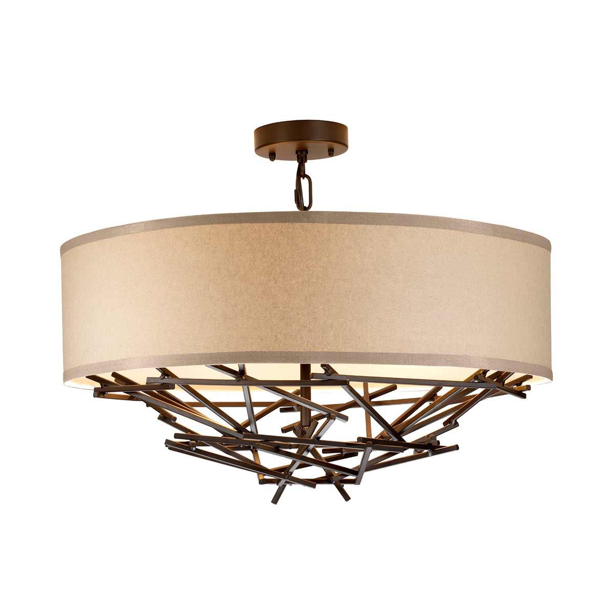 Elstead Lighting Taiko 4 Light Pendant-TAIKO-4P-5024005004851-Beaumonde